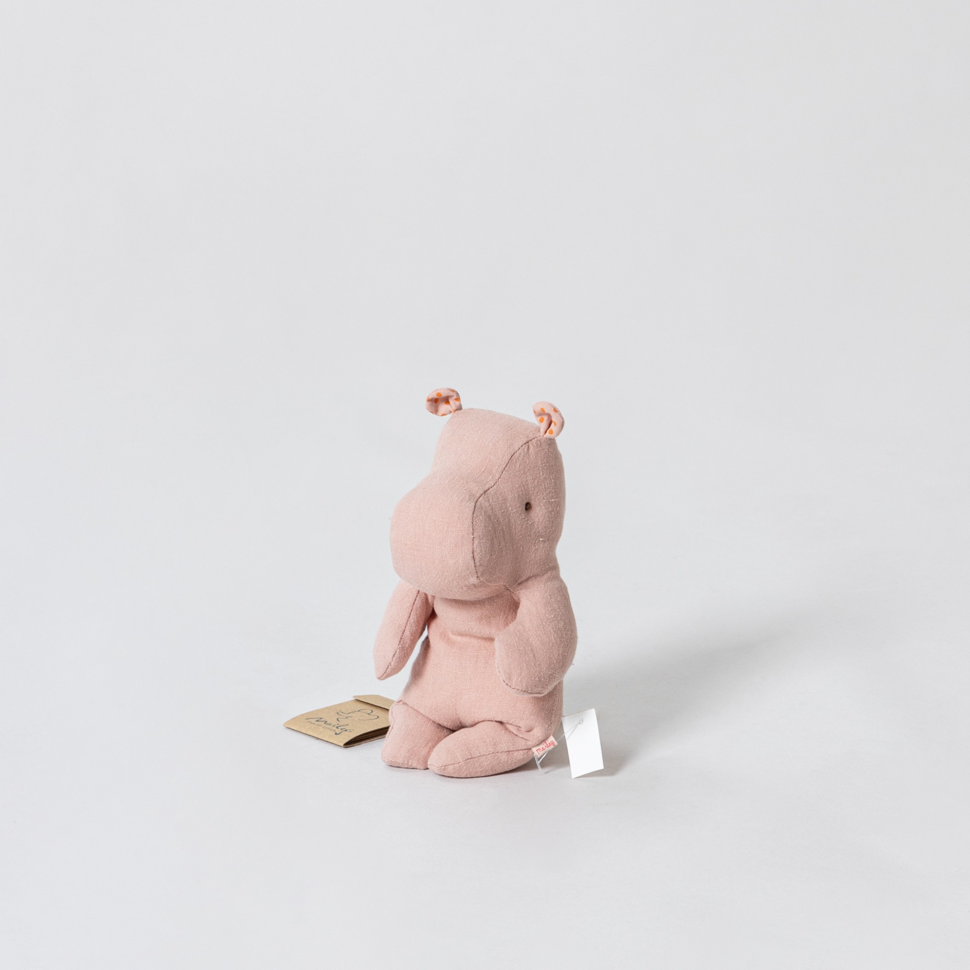 Maileg Small Hippo - Dusty Rose