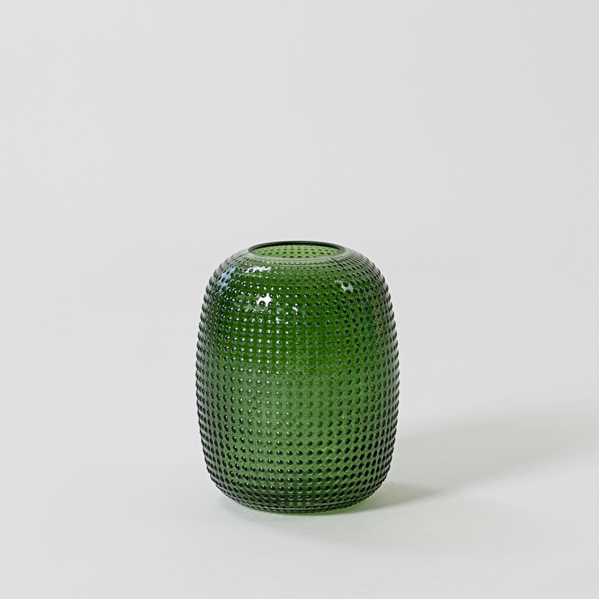 &amp;klevering Vase - Dotted Green Small