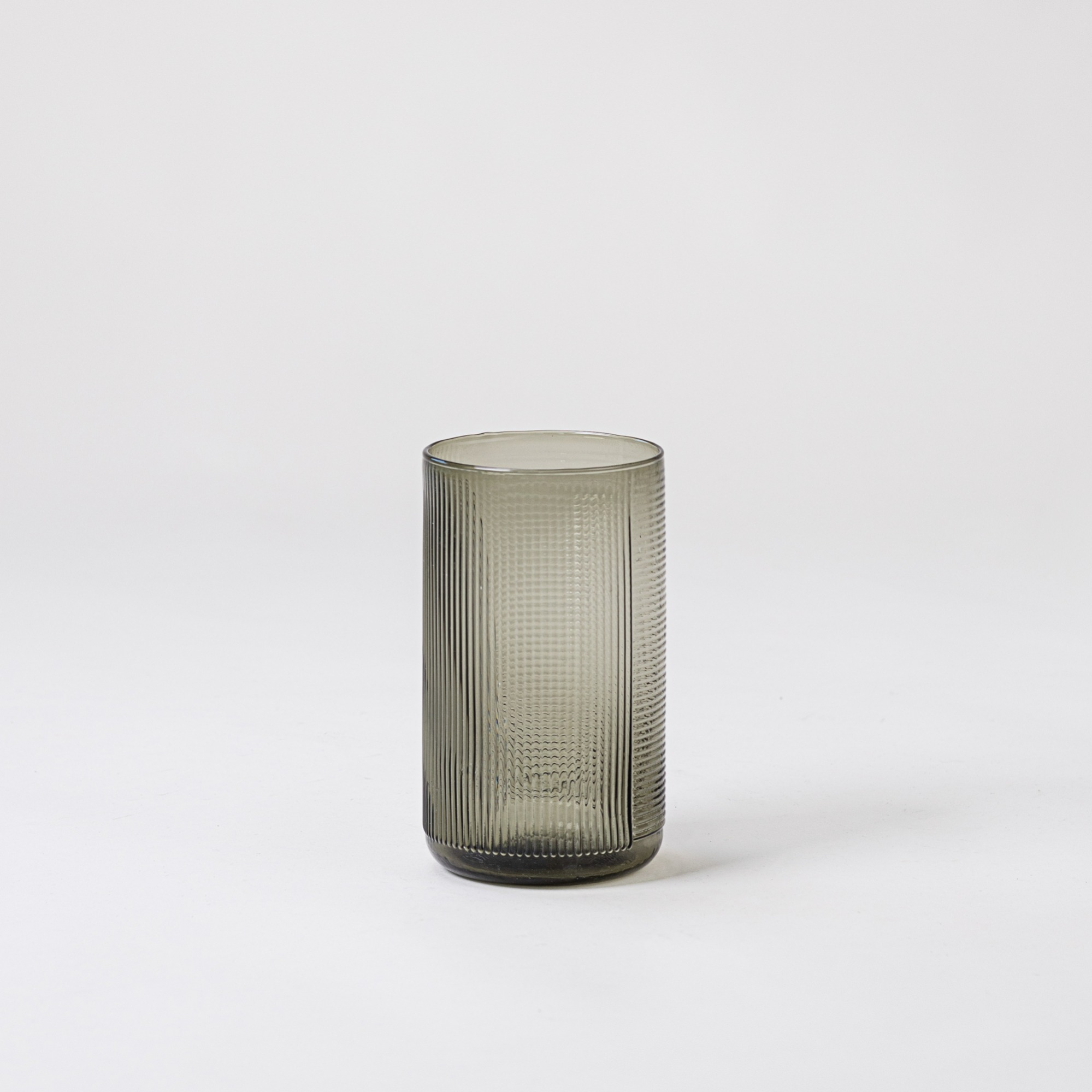 Hübsch Vase Glass - Smoked