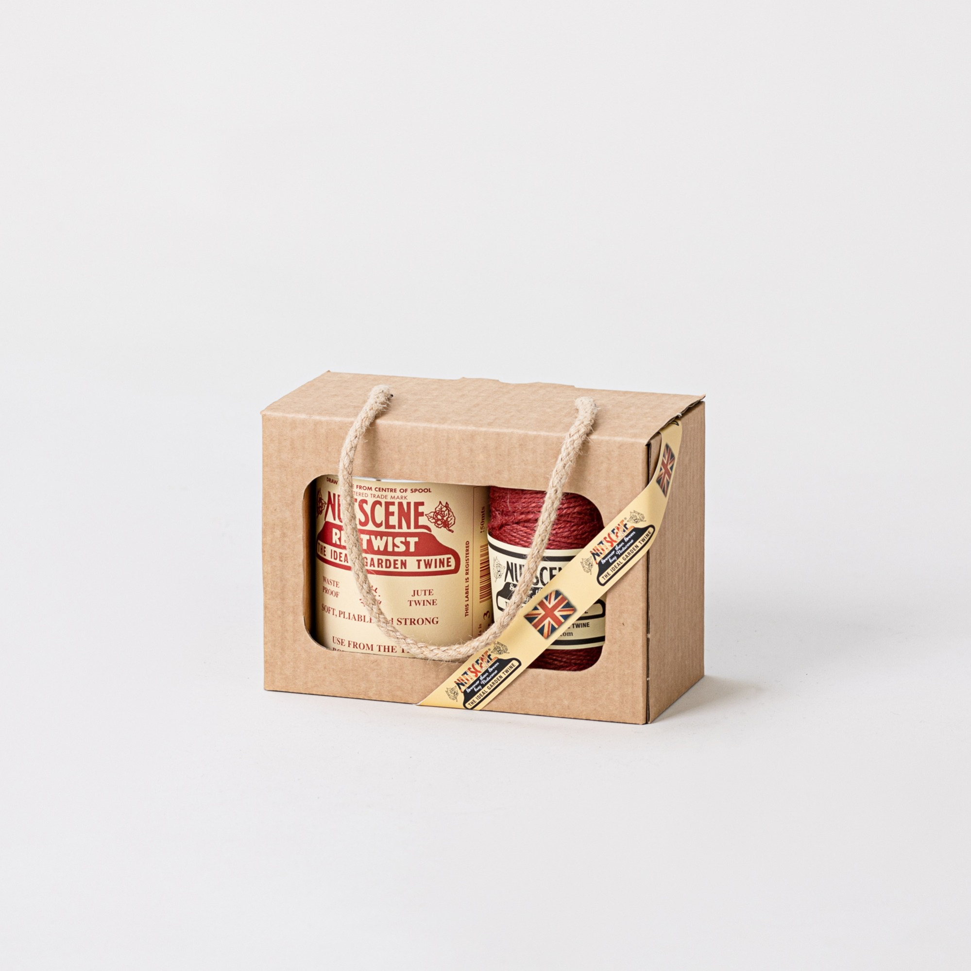 Nutscene Tin of Twine Gift Pack - Red