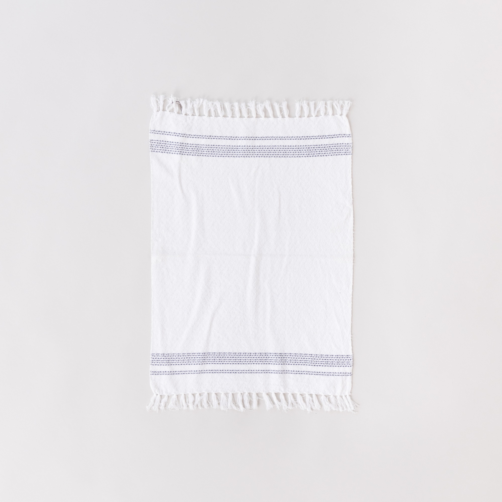 Khadi and Co Towel - Line Indigo