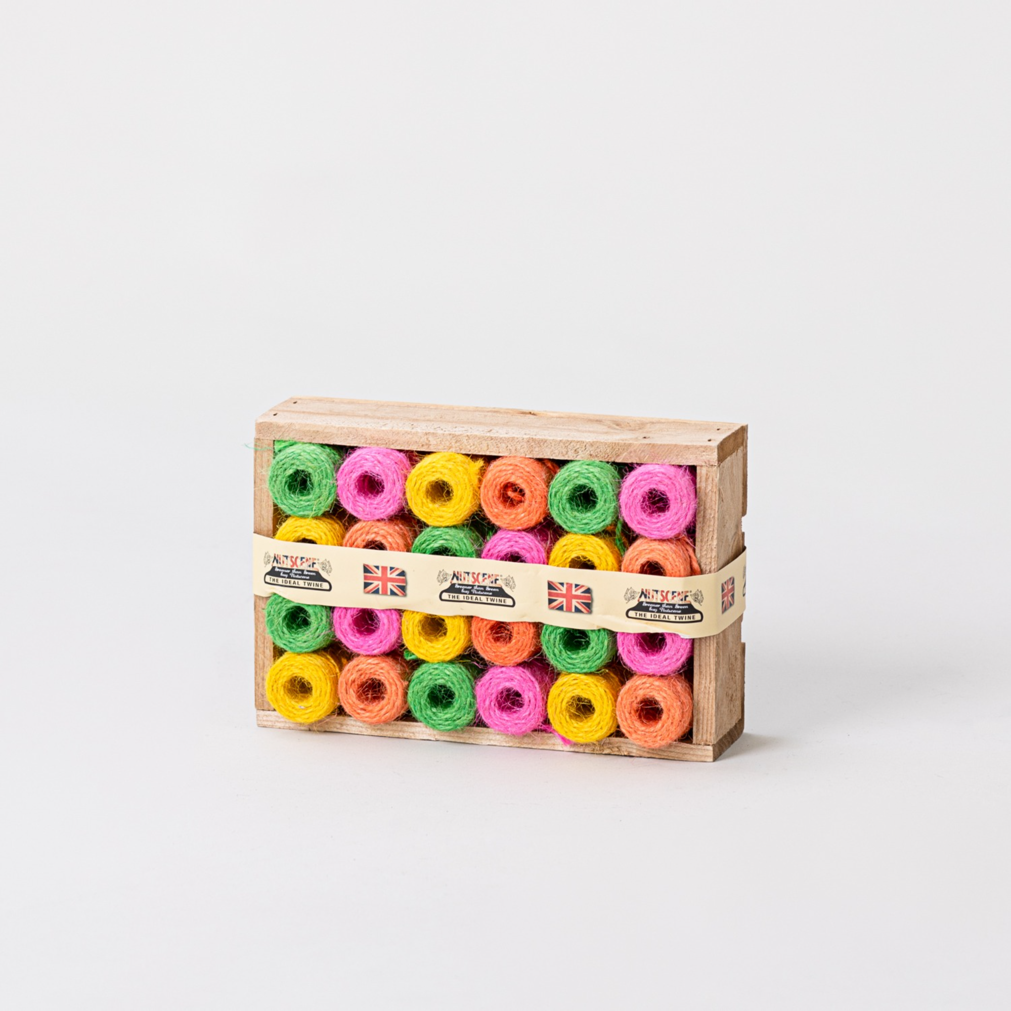 Nutscene Crate Of 24 Mini Neon Spools