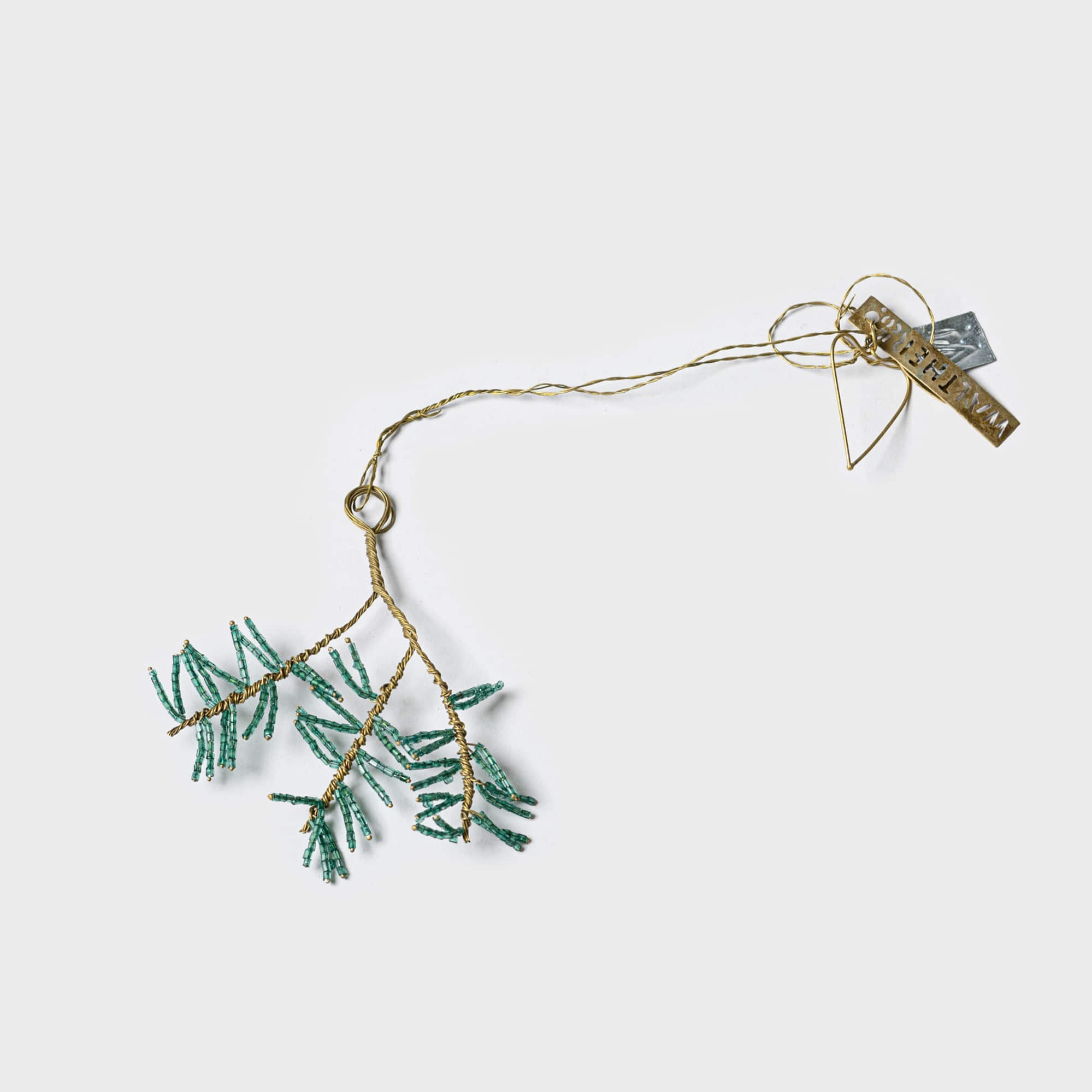 WALTHER&amp;CO Hanging Natures, Pine - Green 12cm