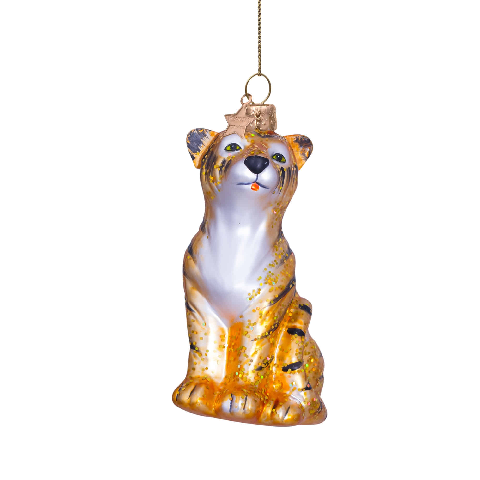 VONDELS Ornament Glass Tiger