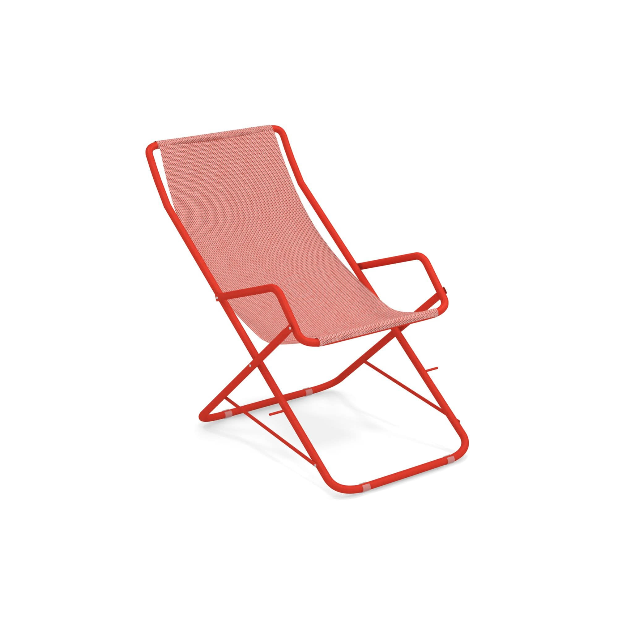 EMU BAHAMA DECK CHAIR - Scarlet Red &amp; Red