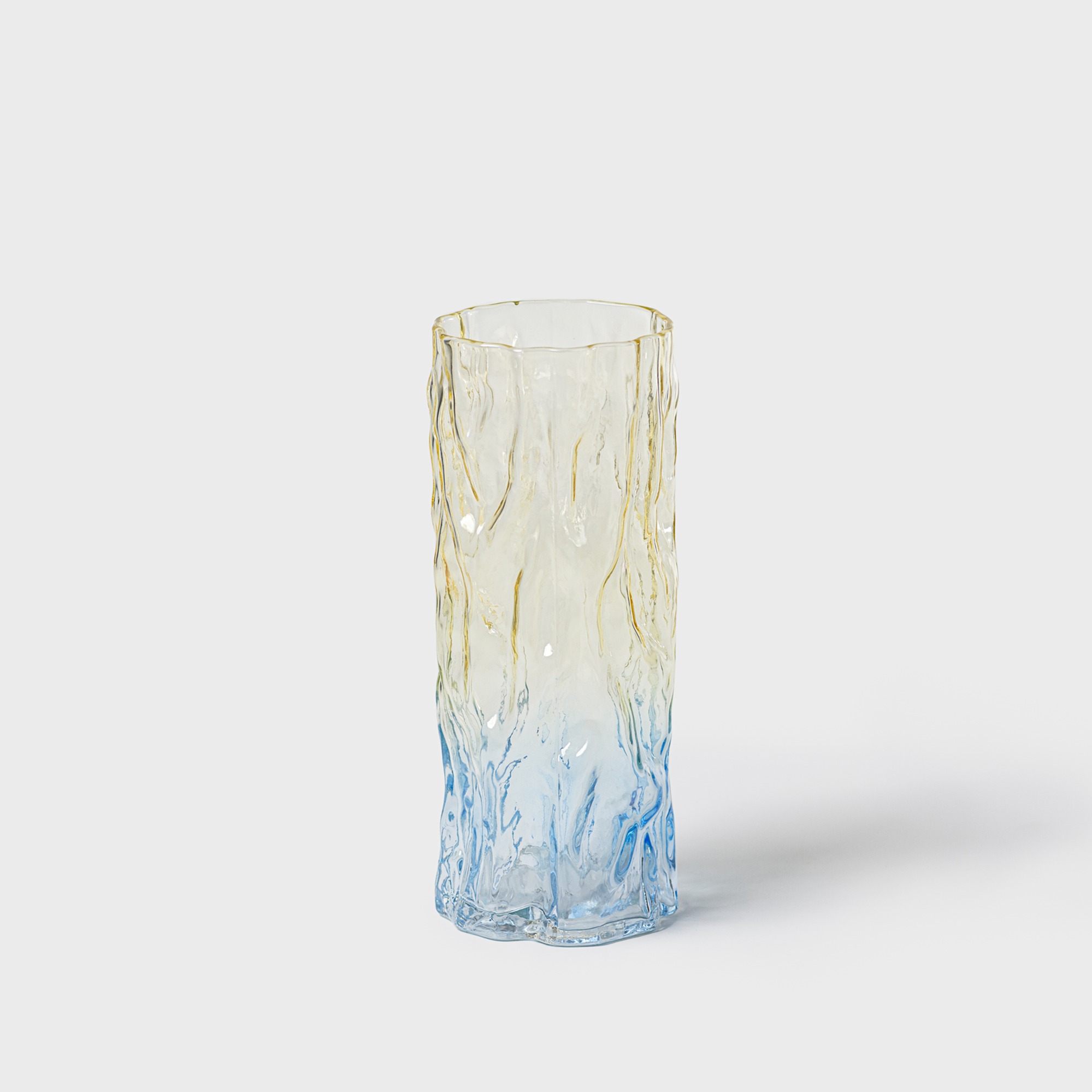 &amp;klevering Vase Trunk Bicolour - Yellow