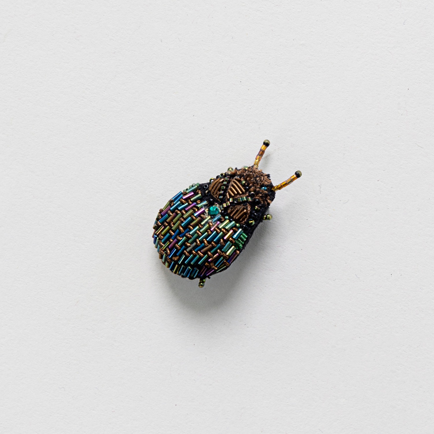 TROVELORE Scarab Beetle Brooch Pin