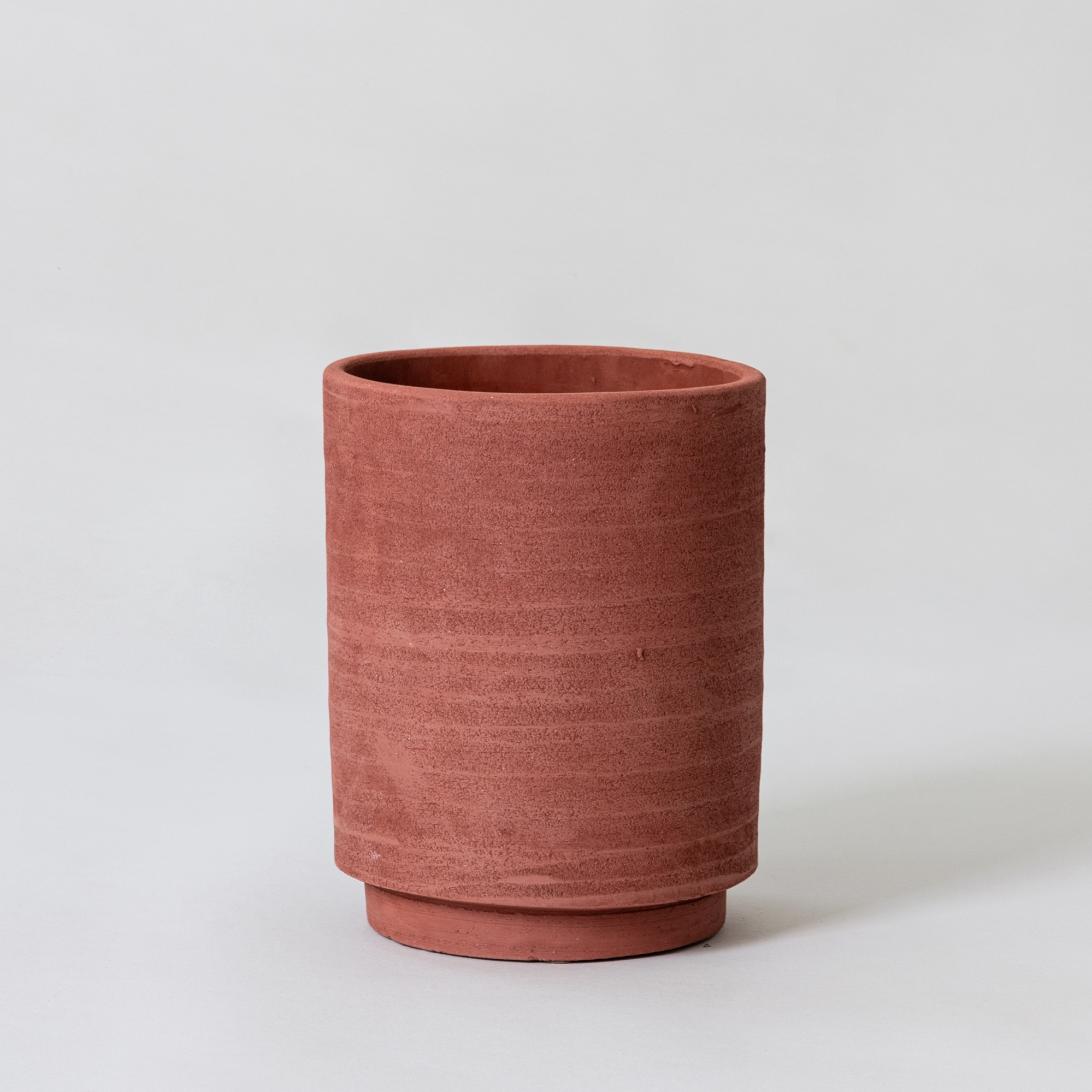 Serax Pot Cylinder - Red Long L