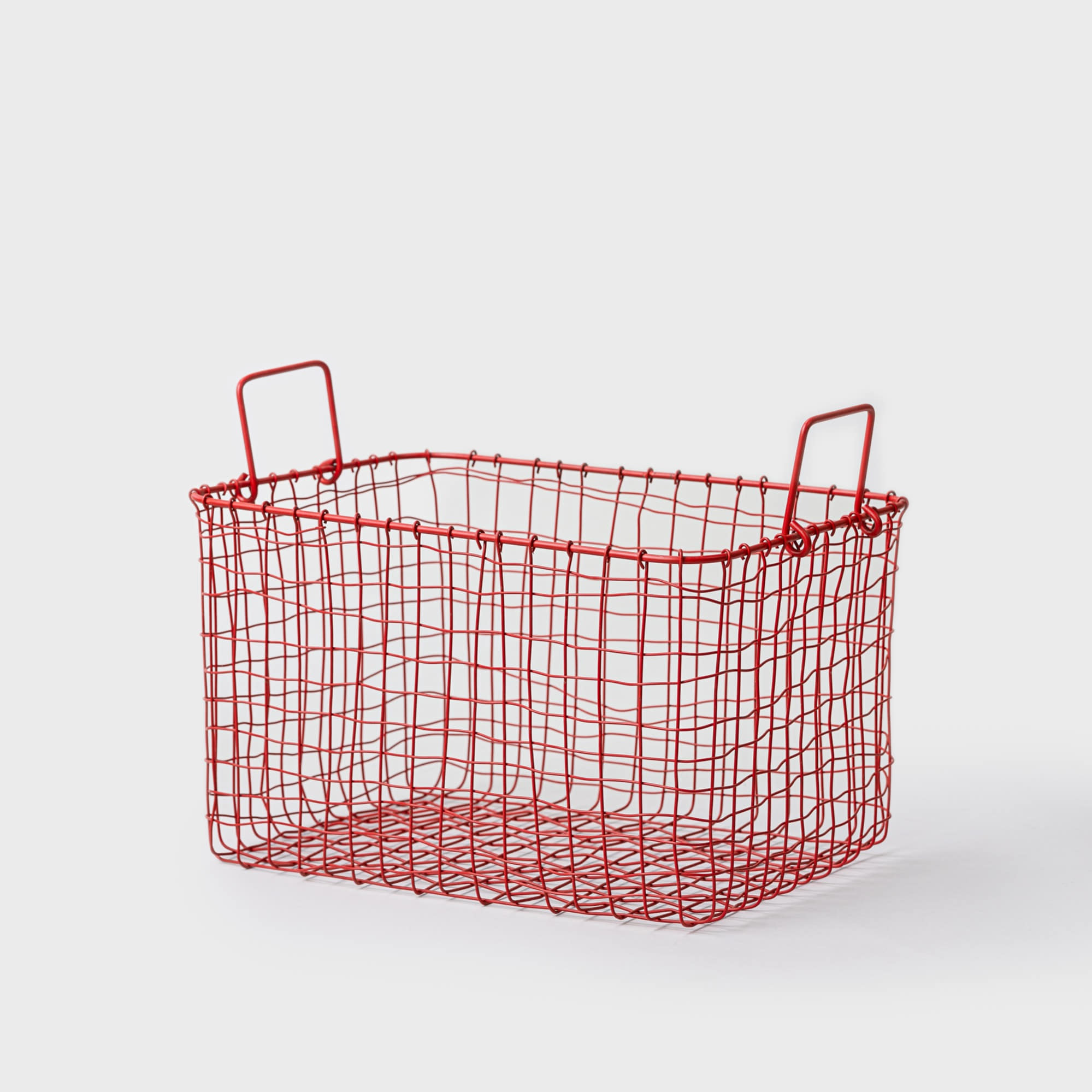 Wire Basket - Red L
