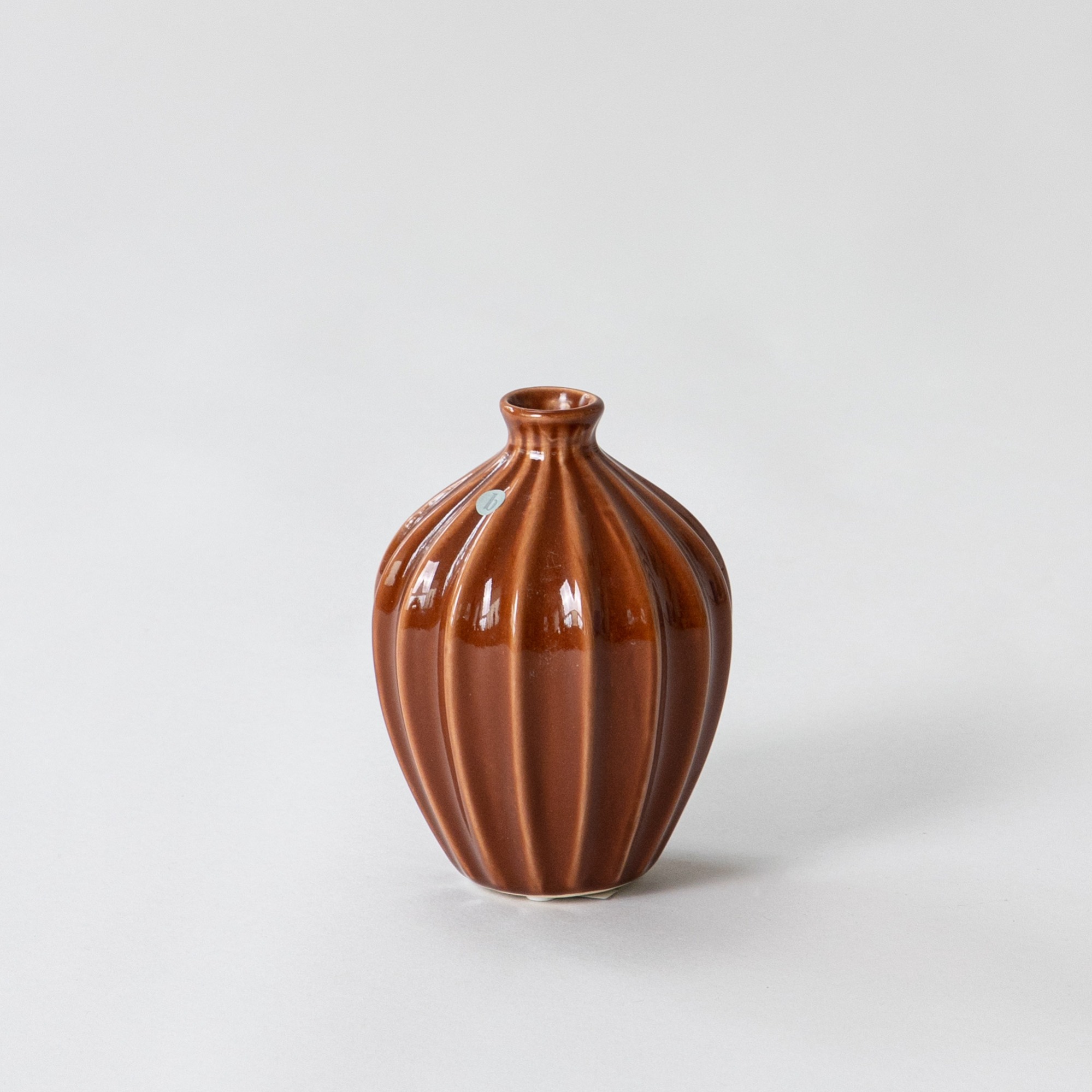 Broste Vase Amalie Ceramic - Brown L