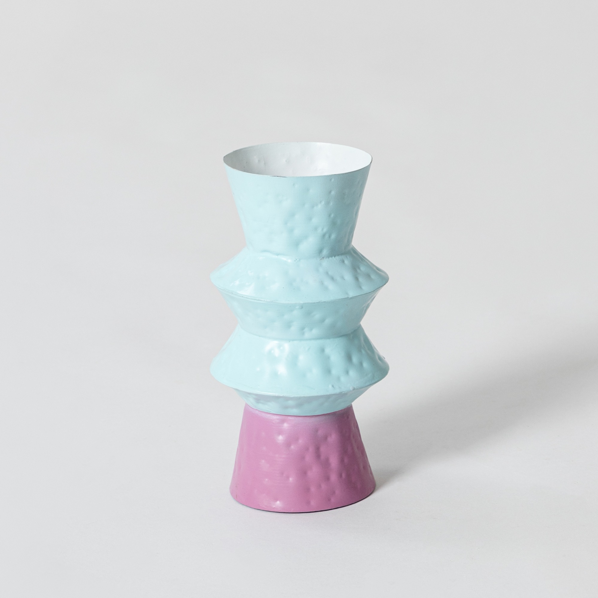 &amp;klevering Vase Origami - Fuchsia