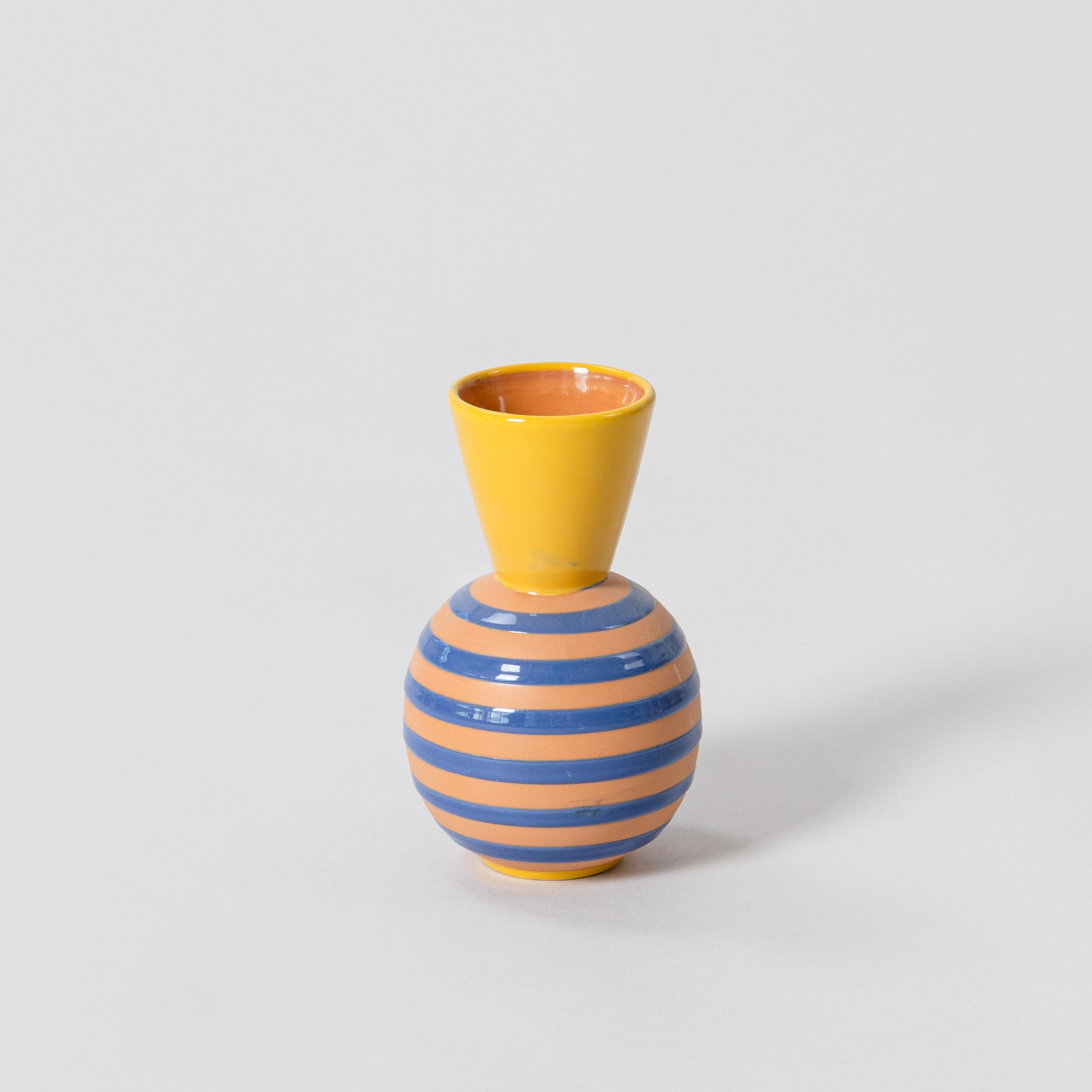 &amp;klevering Vase Terracotta - Stripes