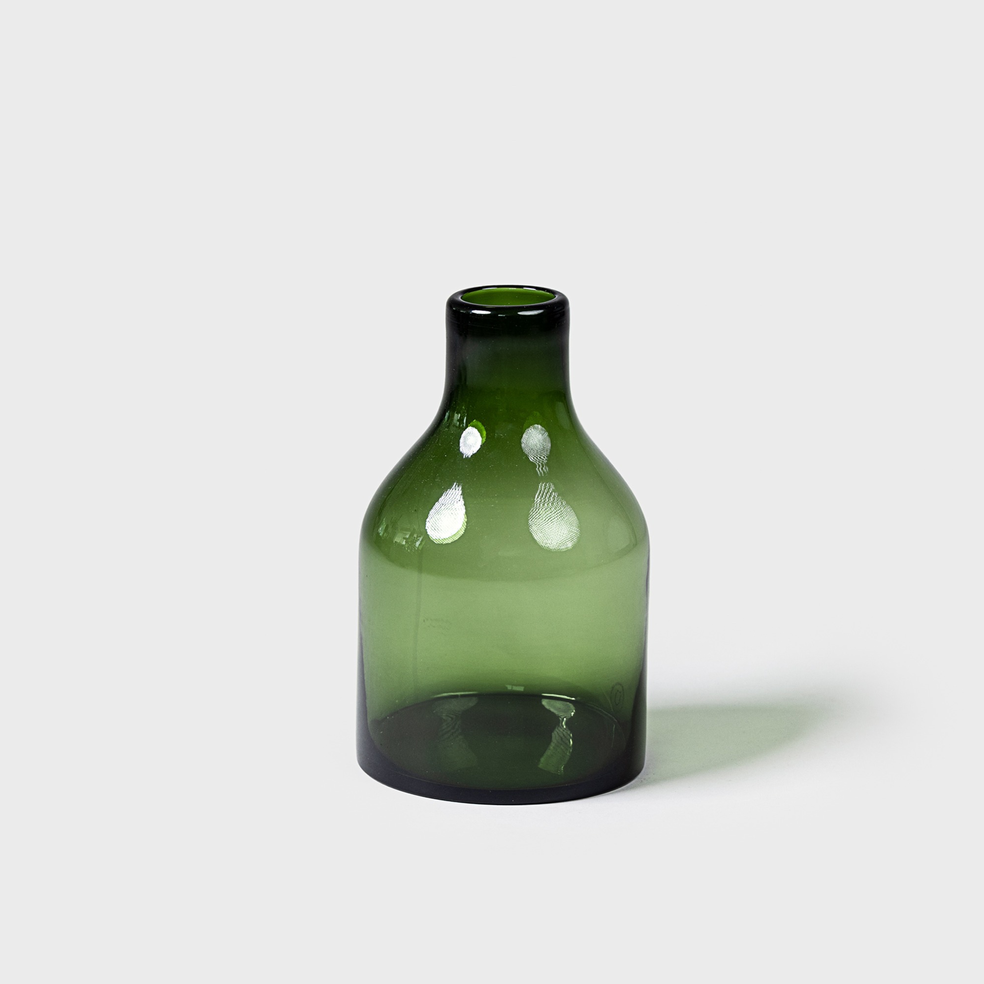 Hübsch Wine Vase Glass Green S