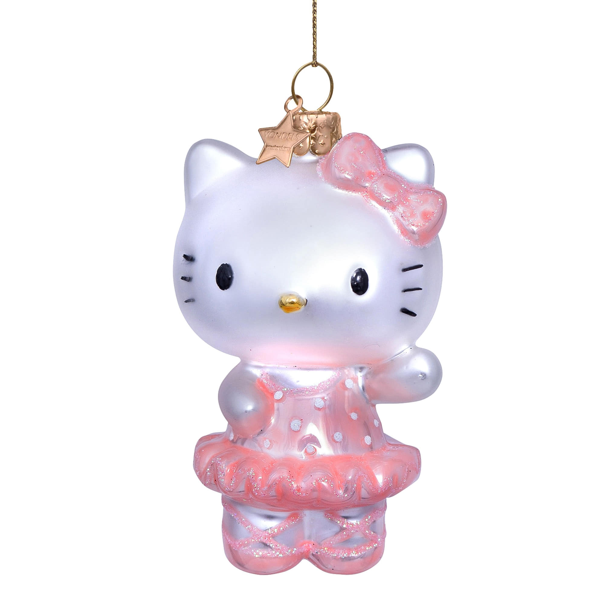 VONDELS Ornament Glass Hello Kitty Ballerina