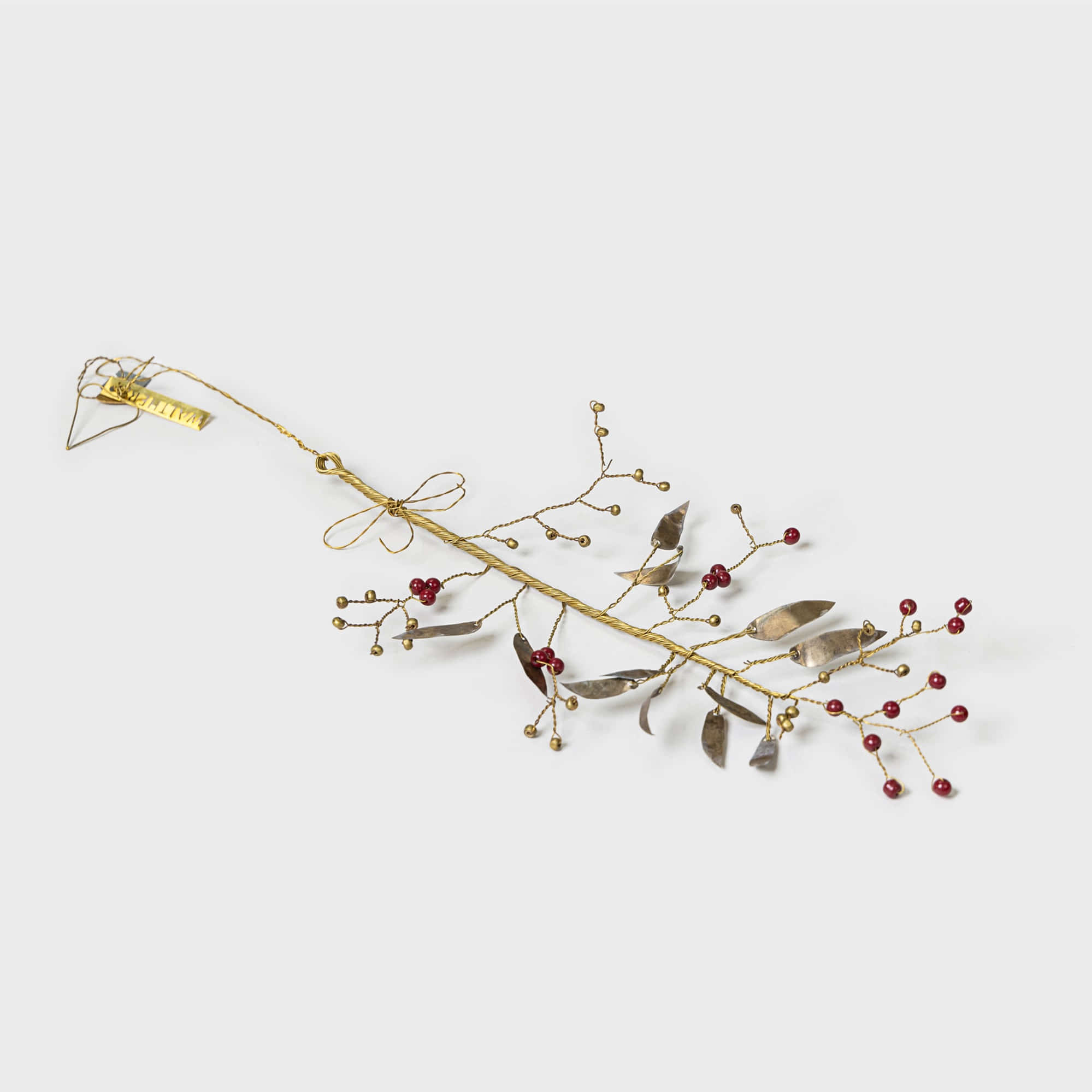 WALTHER&amp;CO Hanging Red Berry Twig
