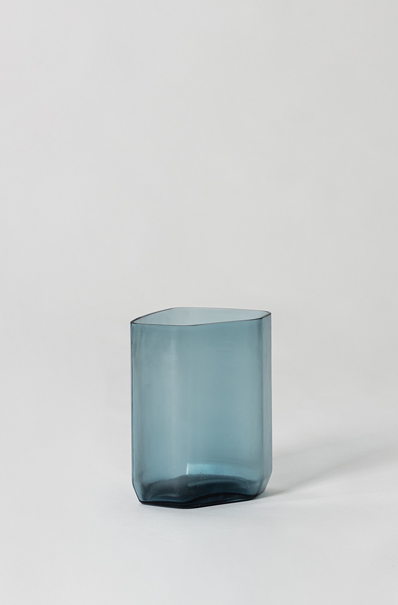 SERAX Vase silex blue M