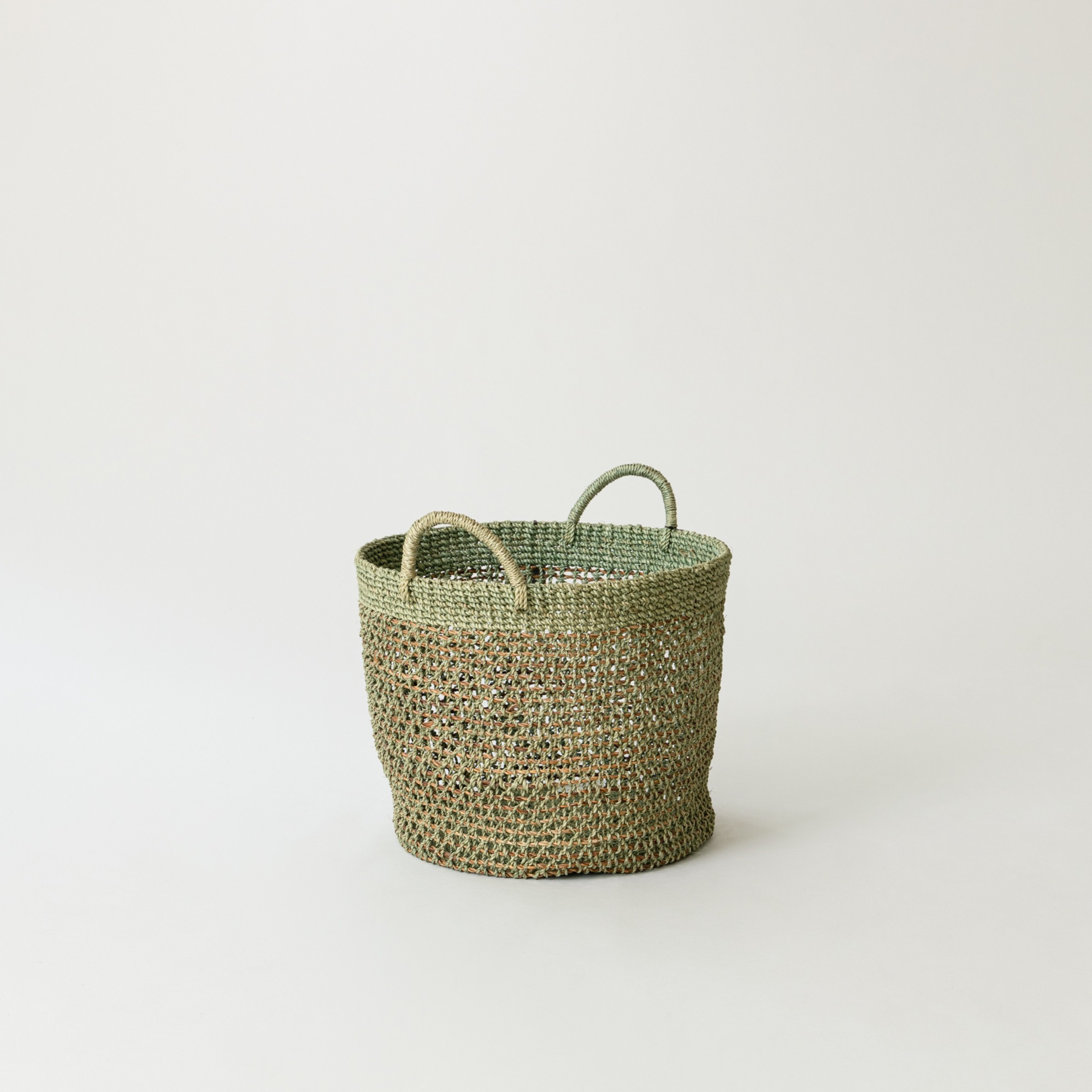 Hübsch Basket - Green Nature L